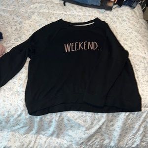 Weekend Rae Dunn Crew Neck